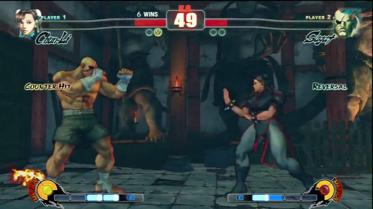 Raiden (chun li) vs. Shiro four twenty (sagat)