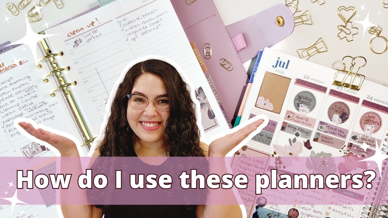 How To Plan In Multiple Planners | Plan With Me: EC Daily And Weekly Spreads