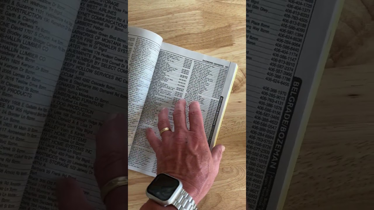 1994 Called and Wants Its Phone Book Back