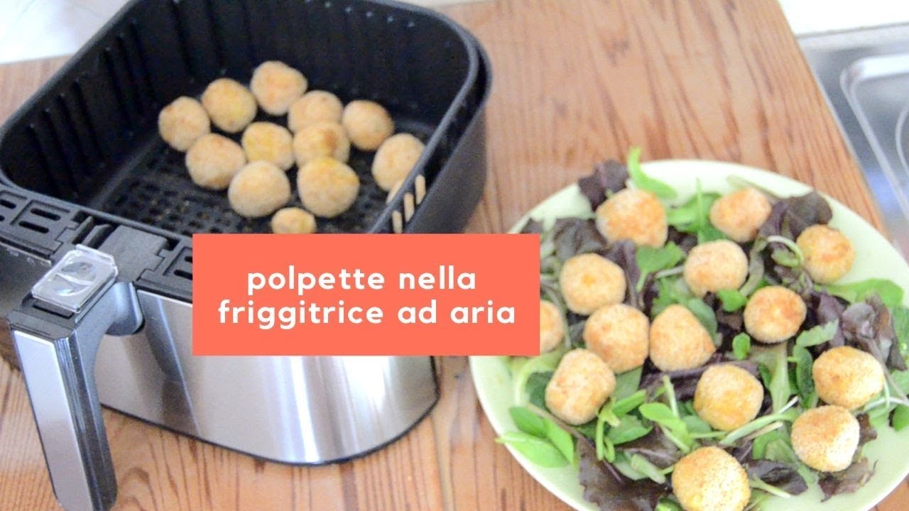 RICETTA POLPETTE TACCHINO PANATE E CROCCANTI NELLA FRIGGITRICE AD ARIA