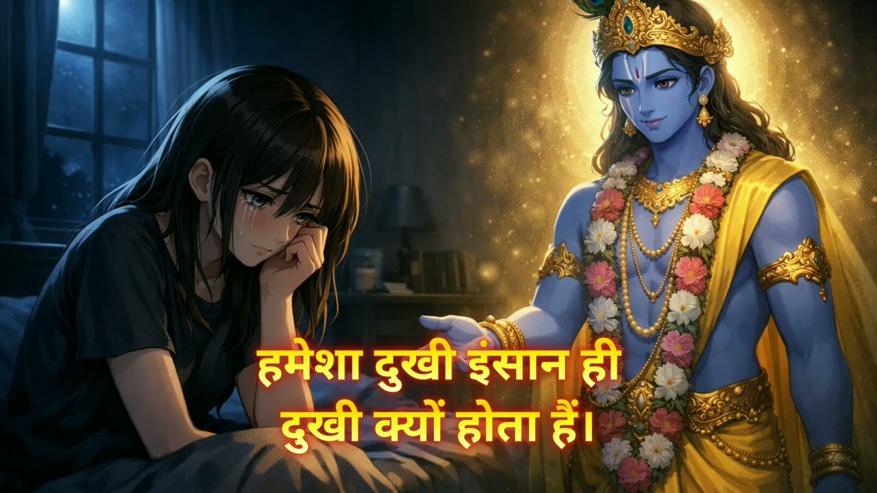 Hamesha Dukhi Insaan Hi Dukhi Kyun Hota Hai? | Shri Krishna Ka Jawab 