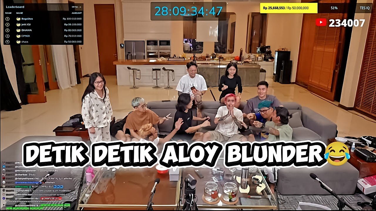 DETIK DETIK ALOY BLUNDER DI QUIZ GAME #Marapthonthelasttale  #MaraphtontheLast #marapthonseason3