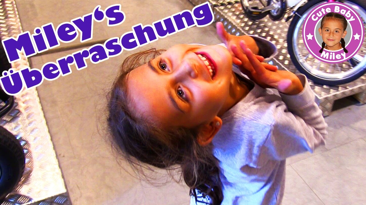 MILEY WIRD ÜBERRASCHT! Und sie PRANKT PAPA | CuteBabyMiley