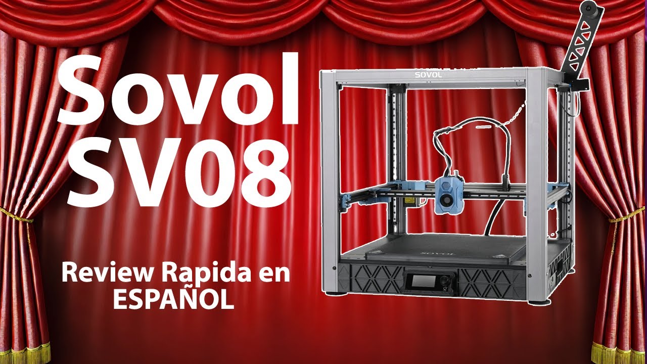 La Voron 2.4 Mas  Barata, Sovol SV08, core xy, Klipper, Impresora 3D muy Rapida