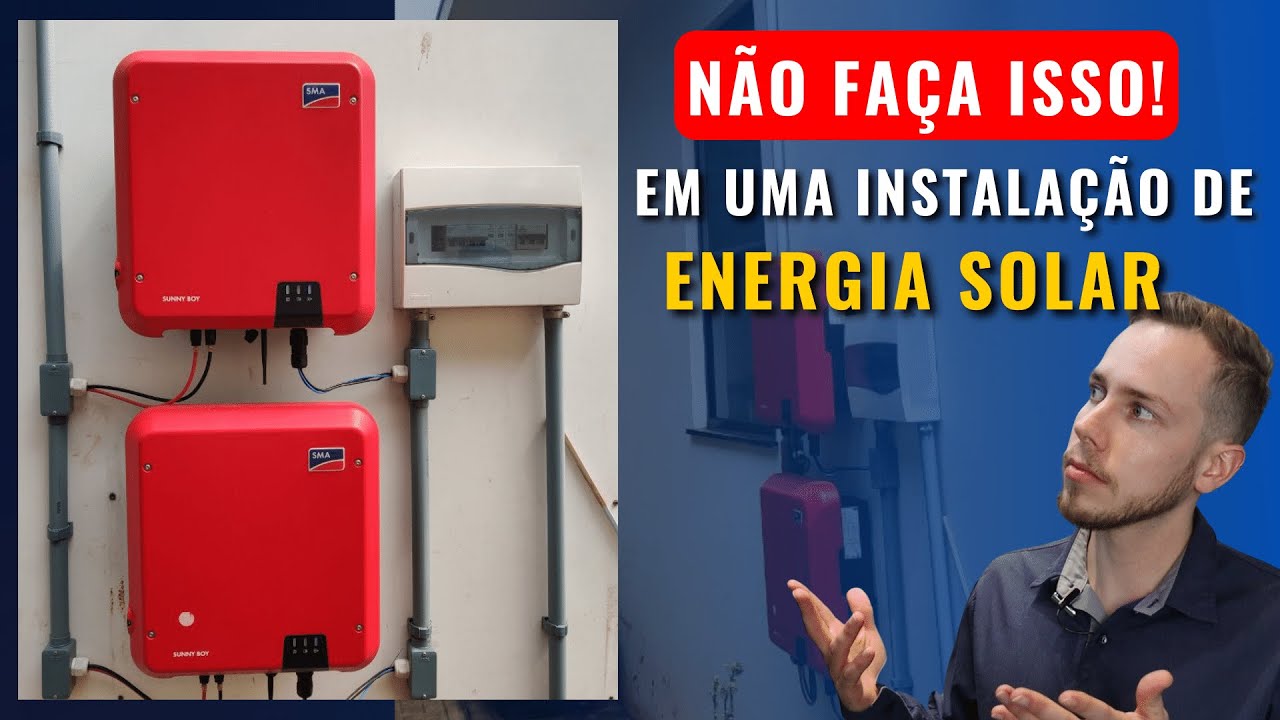 ERROS em instalação de ENERGIA SOLAR