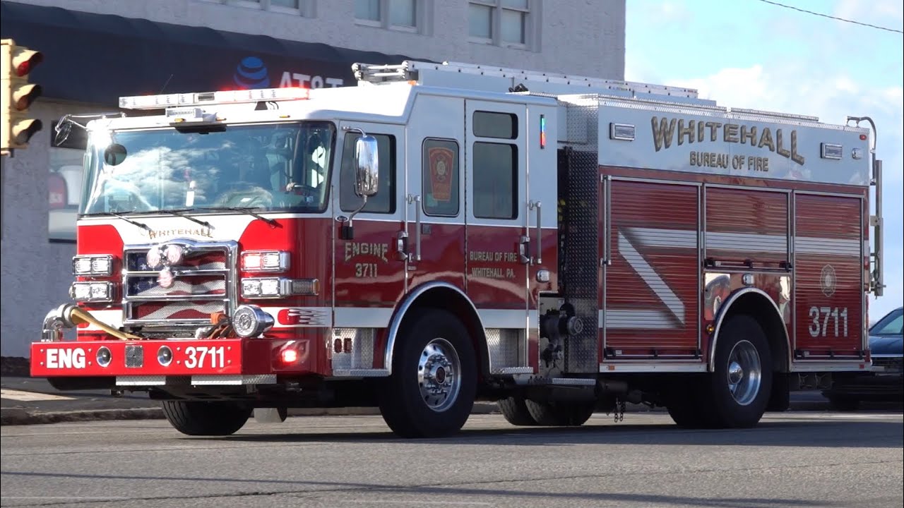 Whitehall Township Fire Department Engine 3711 Responding 11/25/22