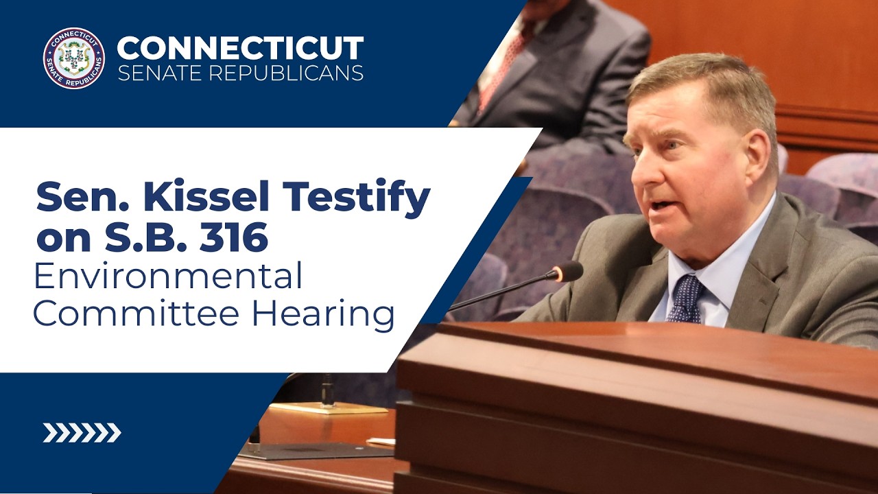 Senator John A. Kissel Environment Testimony S.B. 316