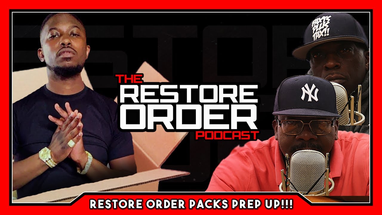 RESTORE ORDER PACKS PREP UP!!!!