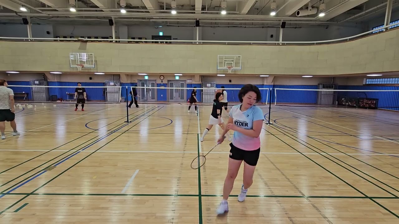 260209(구민회원님.뽀작님)VS(골드님.윤정님) #배드민턴 경기영상