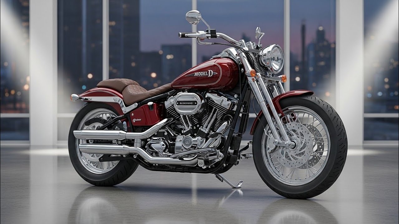 2026 Harley-Davidson Model D – Classic Cruiser Reborn! 🏍️ V-Twin Power & Modern Tech!