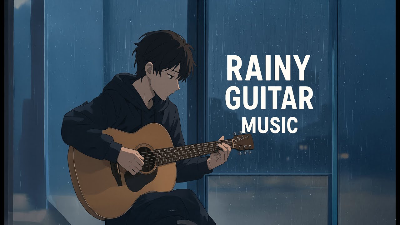 🎧 RAINY GUITAR – 1 HOUR+ | Finger style Tracks for Lonely Nights, Rainy Days, and Deep Thoughts