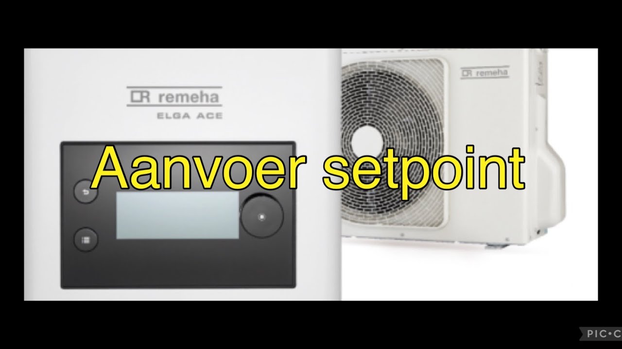 Elga Ace maximale aanvoer temperatuur setpoint instellen