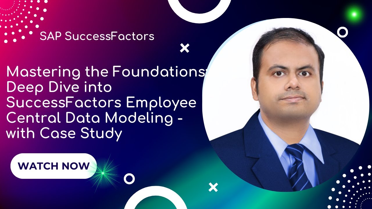 Освоение основ: углубленное изучение моделирования данных в SuccessFactors Employee Central.