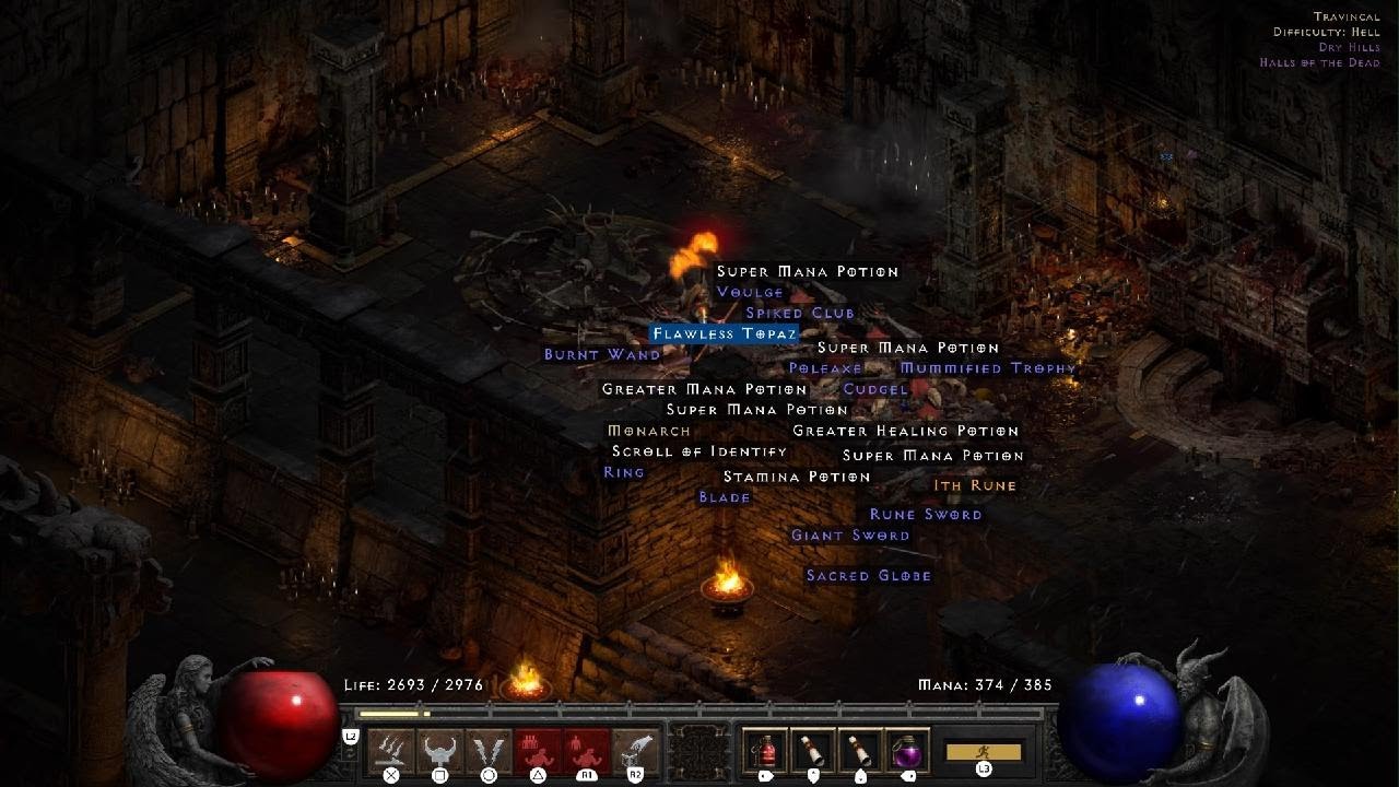 Vex Rune Drop - Travincal - Level 95 Spearzon. Players 7 Difficulty