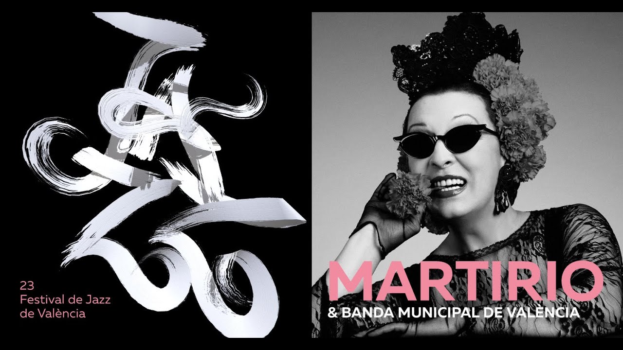 27/6/2019. Festival de Jazz de València. Martirio amb la Banda Simfònica Municipal de València.
