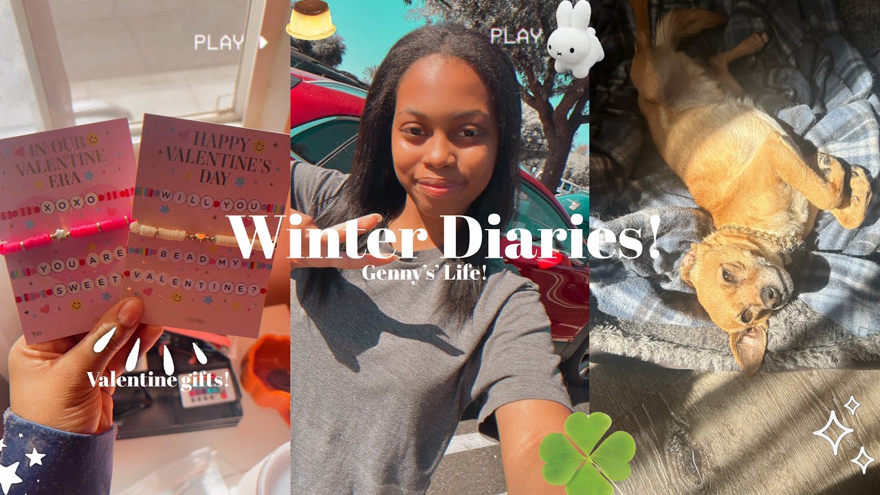 Winter Diaries ep.3| soft girl vlog, shopping haul, preparing V-day gifts, Starbucks and more!☘️🍡
