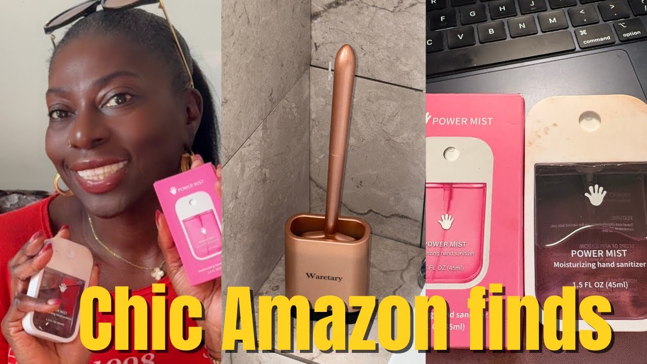 Gold Toilet Brush | Mist hydrating hand sanitisers