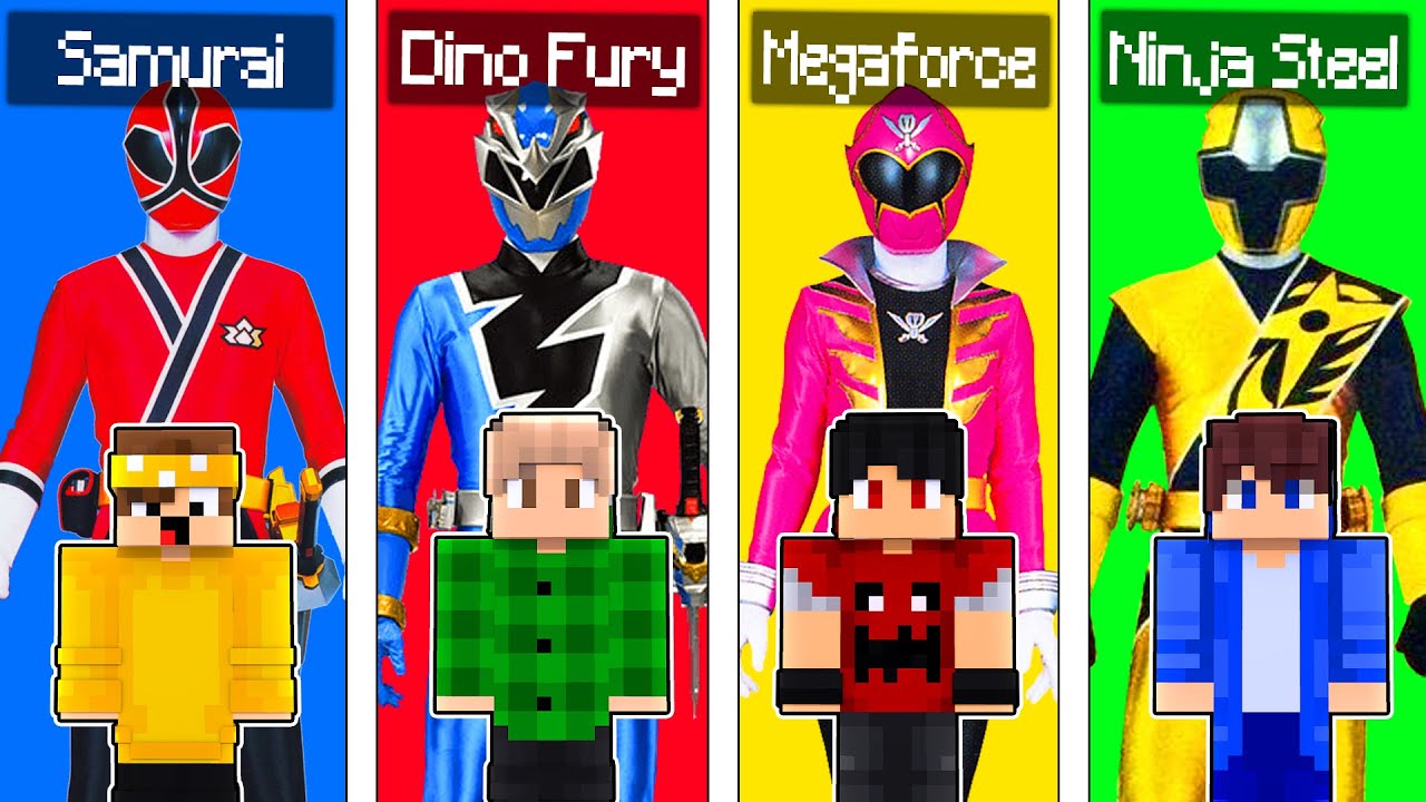 DESAFIO DA CONSTRUÇÃO mas.. SÓ VALE POWER RANGERS ! ‹‹ P3DRU ››