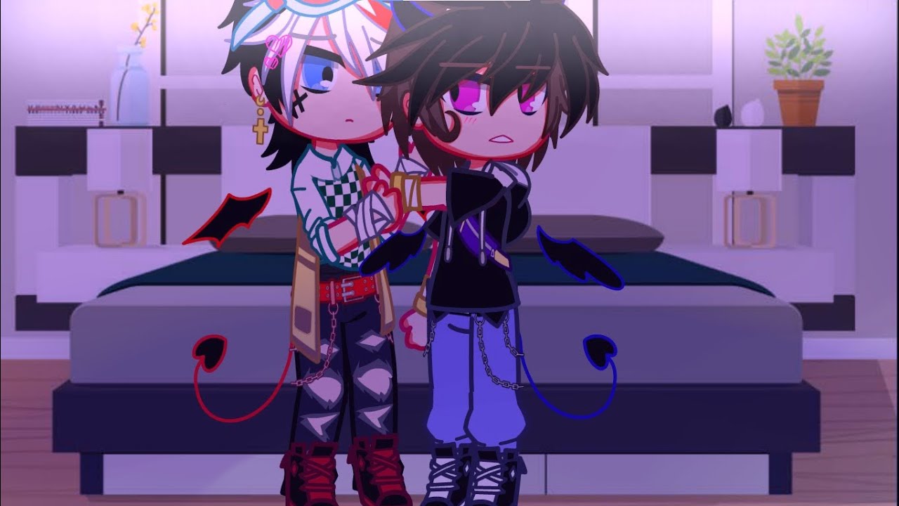 //If Noah drinks love potion//🤡🤡//present au//#michaelxnoah #shadeyy