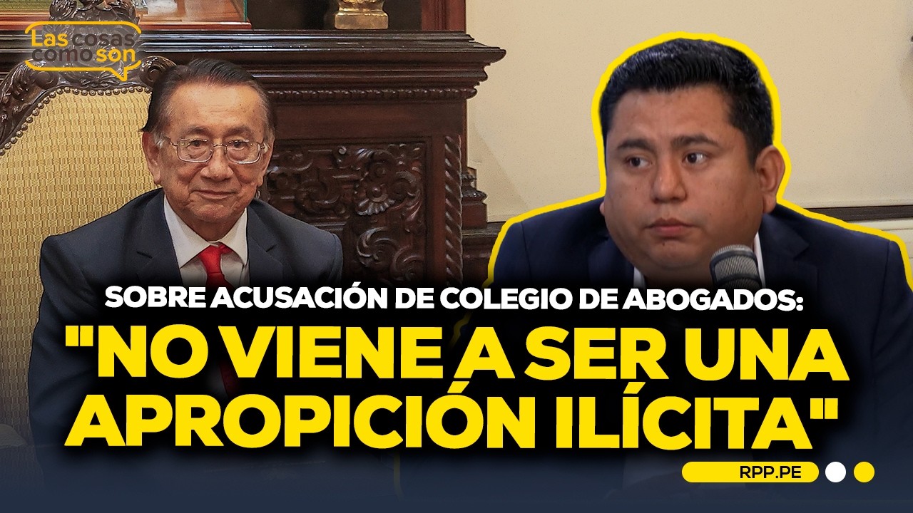 Abogado de Balcázar rechaza acusación por apropiación ilícita #LASCOSASRPP