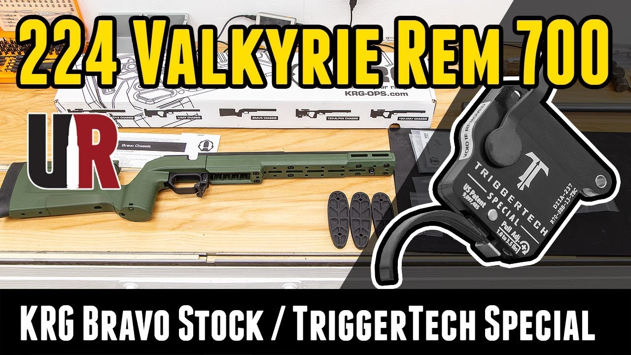 224 Valkyrie Rem 700 Build: KRG Bravo Stock, TriggerTech Special Trigger (Part 6)