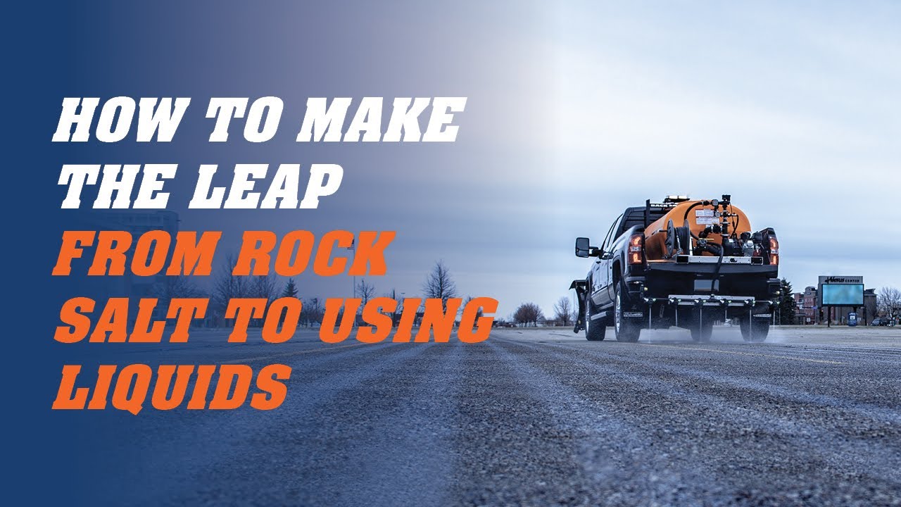 Advice: Going from Rock Salt to Using Liquids