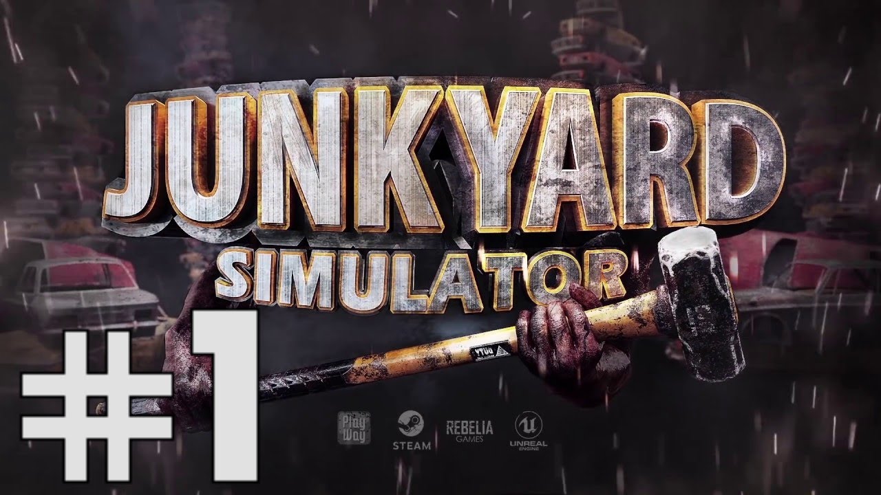 ВОЛЧАРА ПРОПИЛ АВТОМАСТЕРСКУЮ ● JUNKYARD SIMULATOR ● #1
