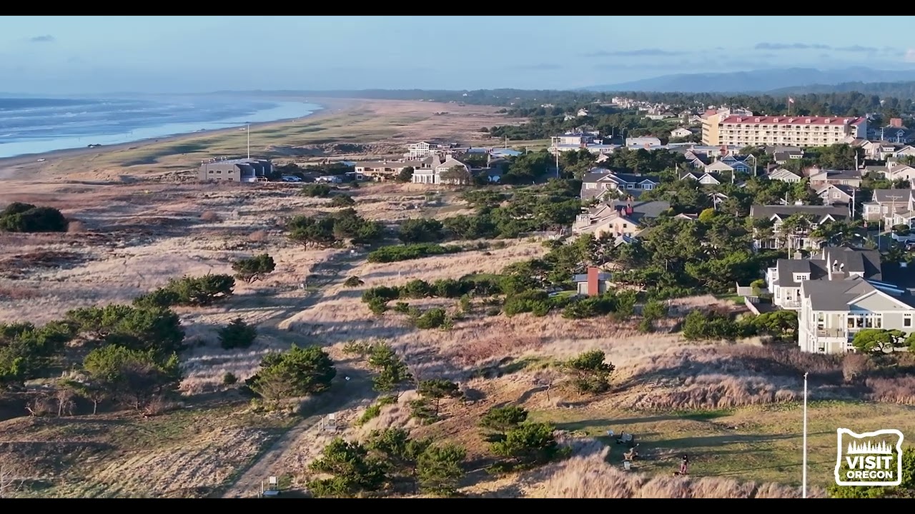 Gearhart Oregon Drone Aerial