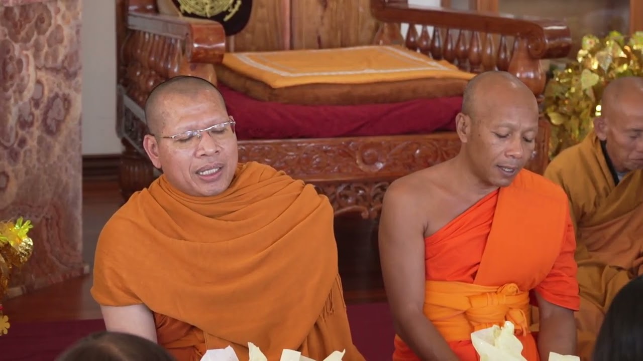 TCTV - Lễ Dâng Y  Kathina 2025. Đọc Kinh Cầu An Đến Phật Tử và Chủ Lễ Hằng Ni