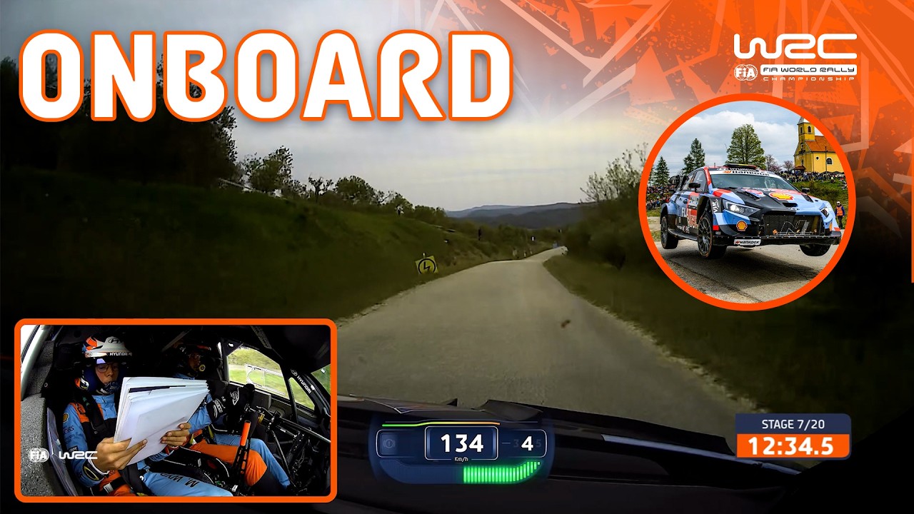 FULL ONBOARD - SS7 Neuville/Wydaeghe | WRC Croatia Rally 2026