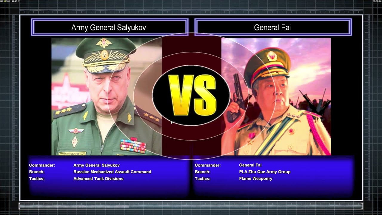 Russia Mechanized Assault vs Fire General | Official Version -  The End Of Days Mod - Hard