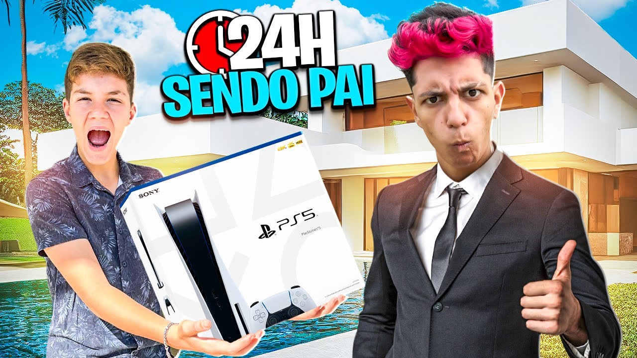 VIREI PAI POR 24 HORAS *Gastei muito 😰