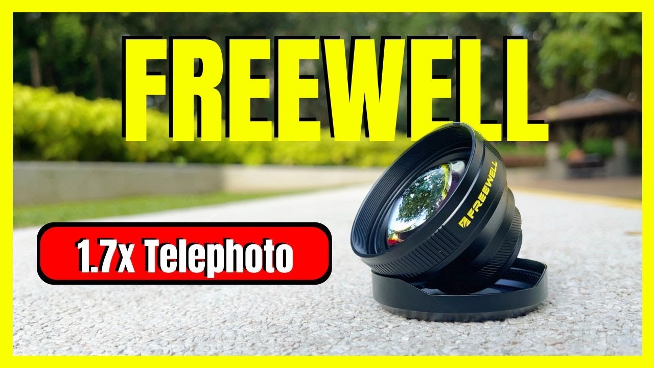 FREEWELL 1.7x Telephoto Lens |  Review | Best Zoom Lens for Mobile Filmmaking.