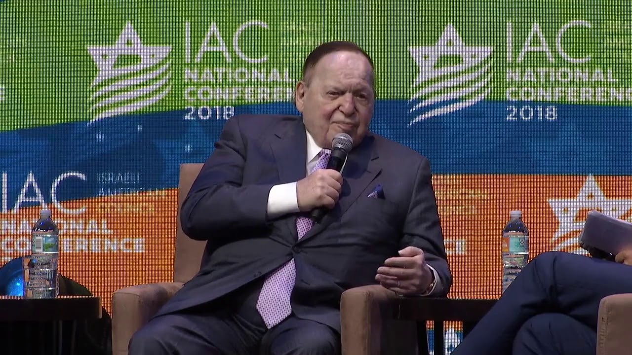 Dr. Miriam & Sheldon Adelson at the 2018 IAC National Conference!