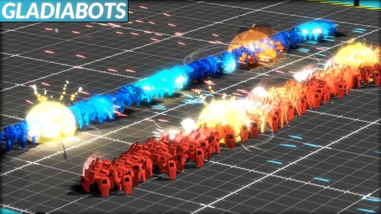 I Destroyed 1000 Robots to Find Out Which is Best (Gladiabots Gameplay)