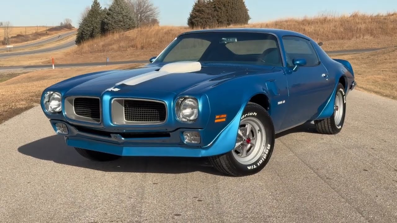 ПРОДАЕТСЯ: Pontiac Trans Am 455 HO 1971 года выпуска, 4-ступенчатая механическая коробка передач,...