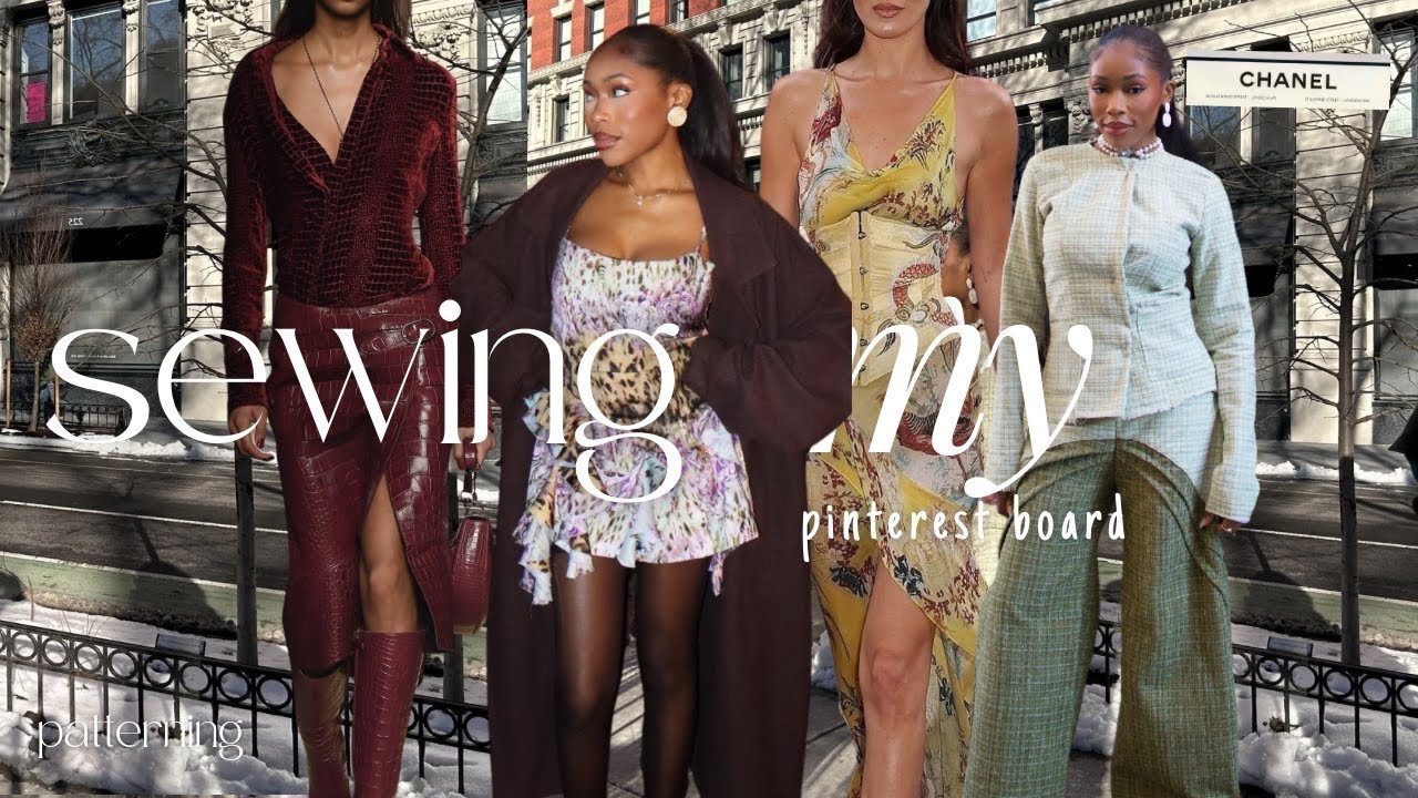 ШЬЮ МОЮ ДОСКУ PINTEREST. Эпизод 2: Жакет Chanel и платье Cavalli