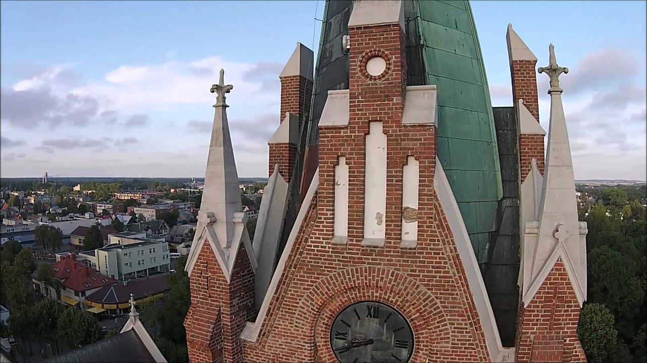 Palanga. Švč. Mergelės Marijos Ėmimo į dangų bažnyčia - Virgin Mary’s Ascension Church // AERIAL