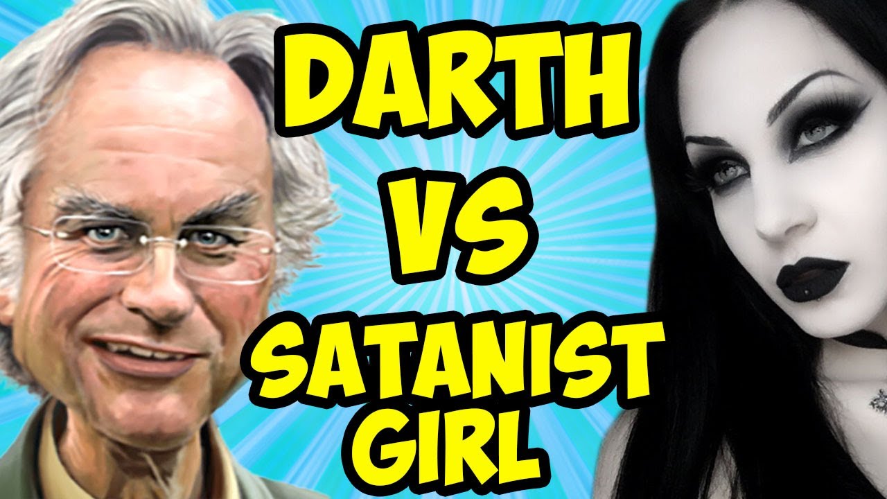 Darth Dawkins vs sassy Satanist girl