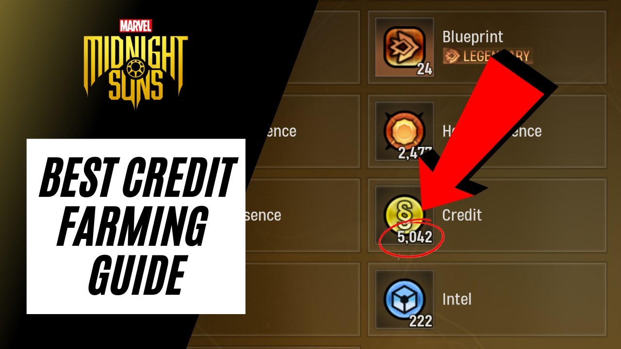 BEST CREDIT FARMING GUIDE | MARVEL'S MIDNIGHT SUNS