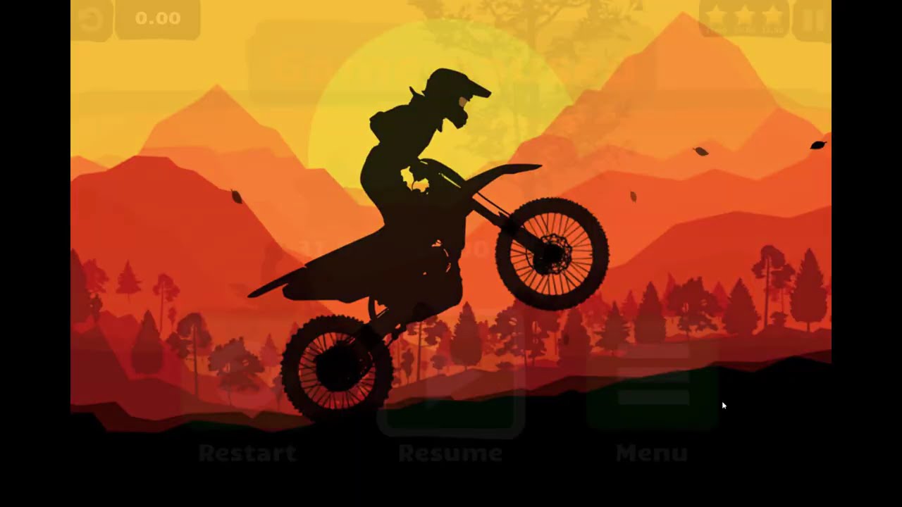 Sunset Bike Racing -  Challenge Mode Levels 1 to 10 | PC | #sunsetbikeride #sunsetbikeracing