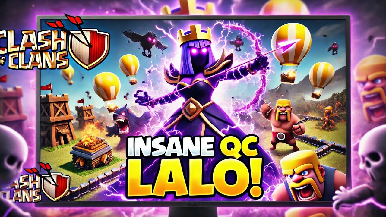 Queen Charge Lalo at TH17 is INSANE! ⚡ The Hardest Attack in Clash of Clans?!