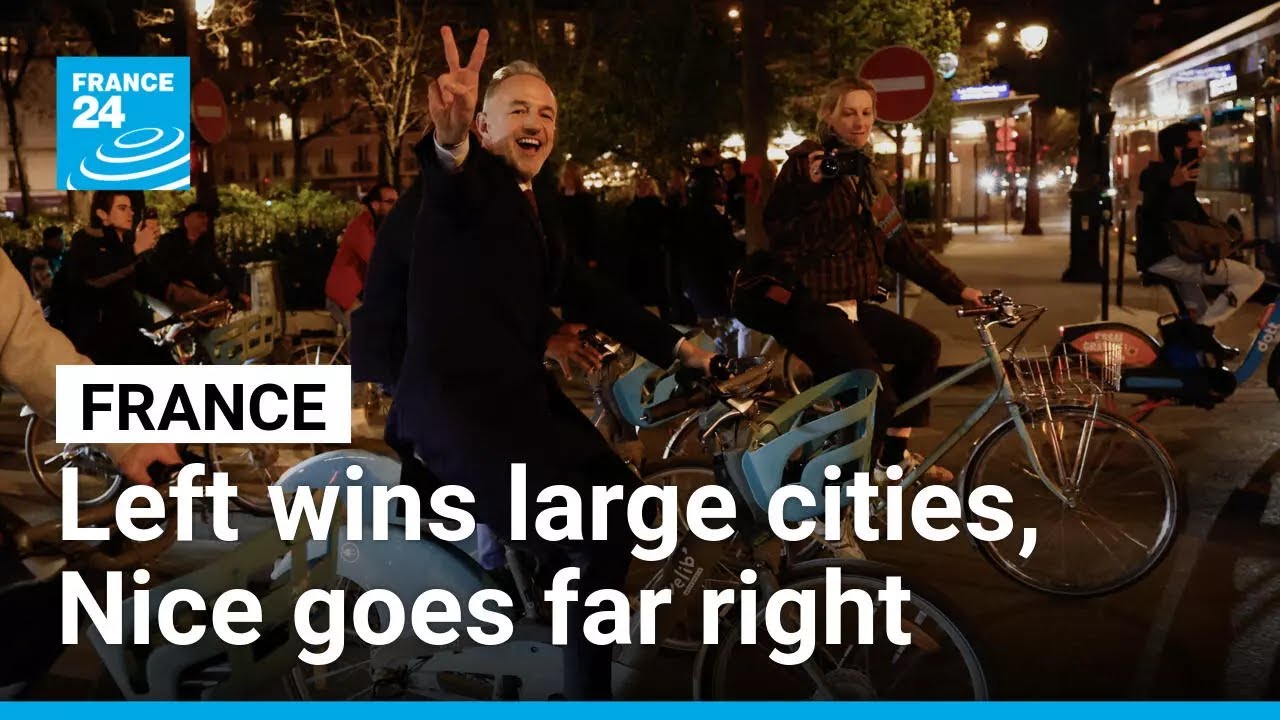 French left wins over country's largest cities in municipal election &bull; FRANCE 24 English