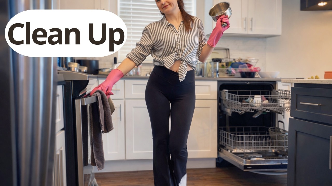 Relaxing ASMR Cleaning Routine |+ Getting Rid of Boxes 🧤🏠