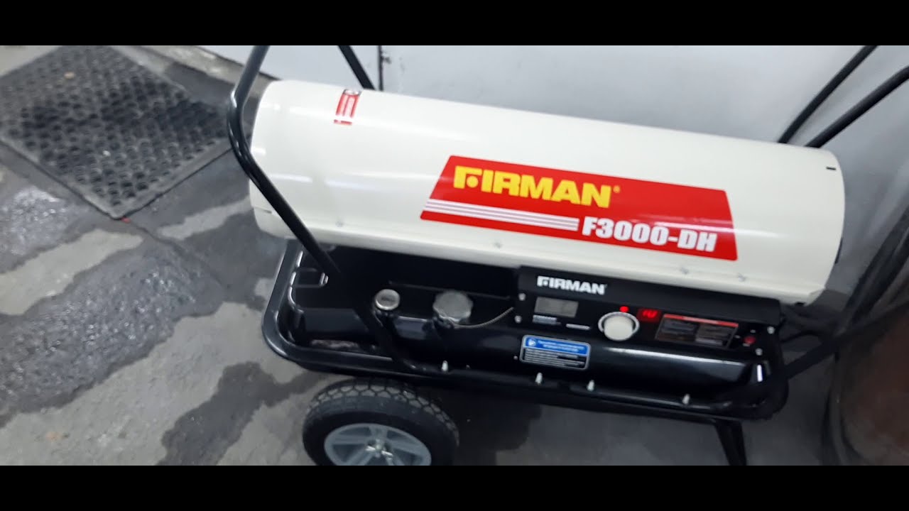 Пушка дизельная firman f 3000dh на приточку в гараж