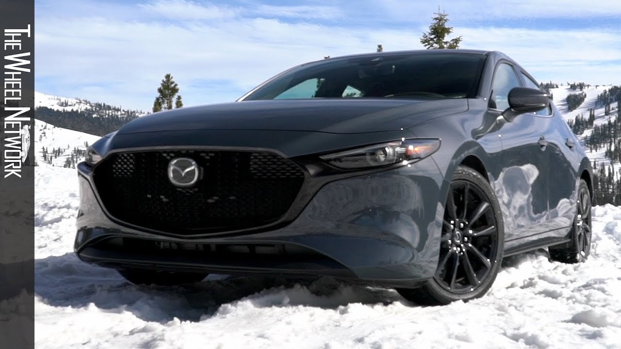 2019 Mazda 3 AWD Hatchback | Polymetal Gray | Driving, Exterior (US Spec)