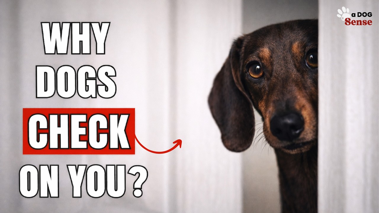If Your Dog Keeps CHECKING On You, He's Trying To Tell You THIS