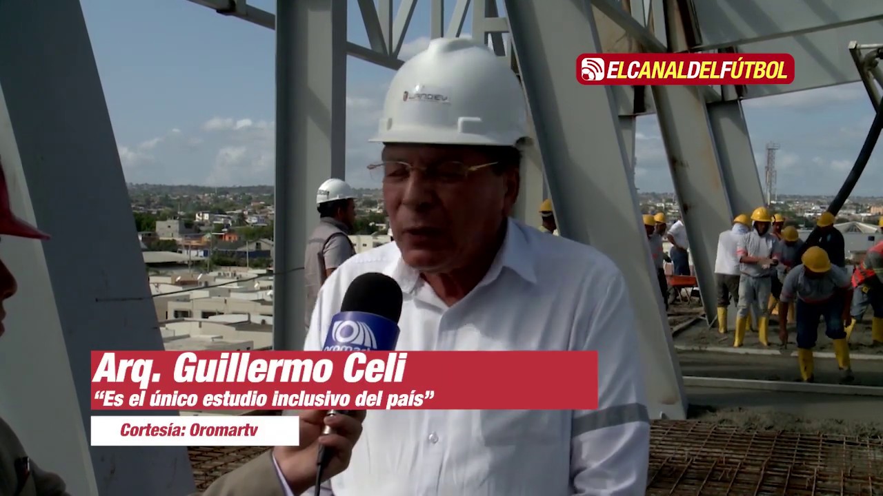 La nueva tribuna del estadio Jocay