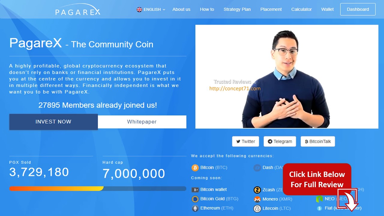 PAGAREX REVIEW - PAGAREX ICO REVIEW