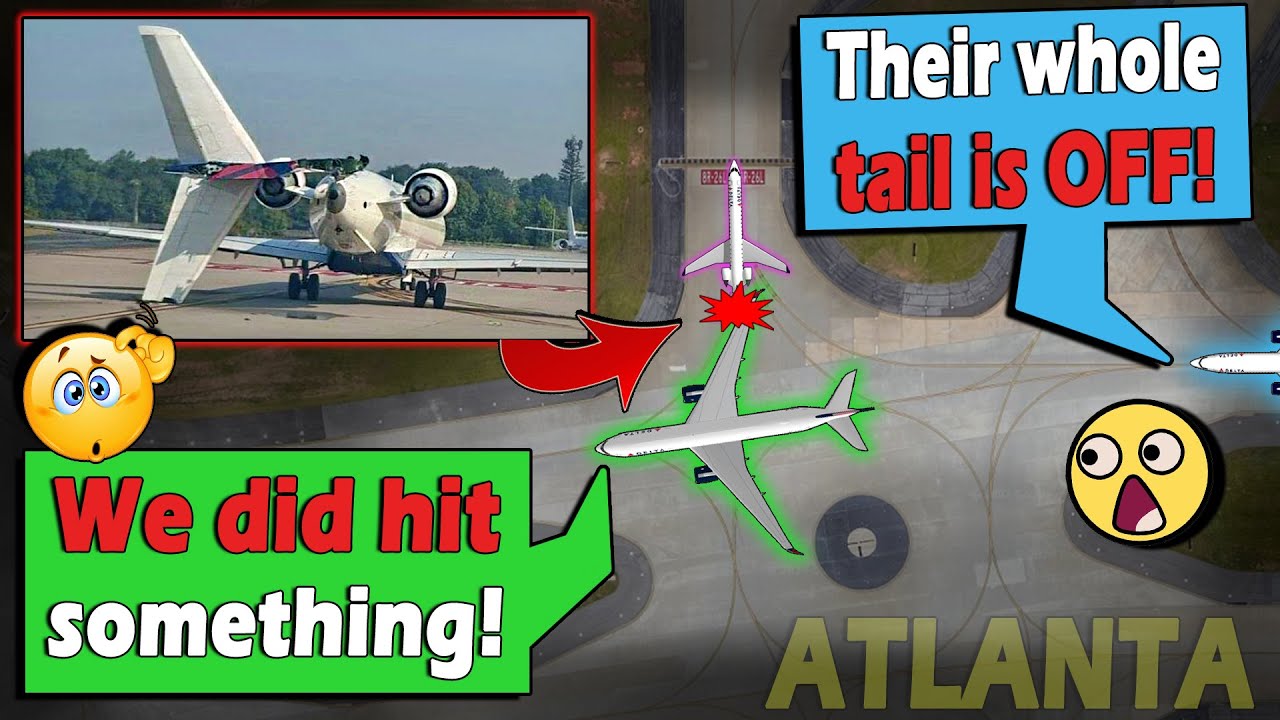 Delta PLANES COLLIDE at Atlanta | 